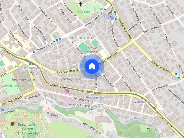 3 Zimmerwohnung im Kreis 7 befristet bis 31.03.2029