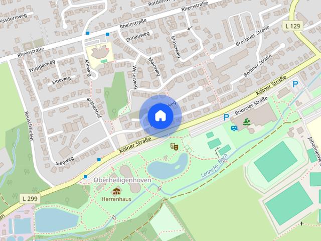 3 Zimmerwohnung im Staffelgeschoss mit großem Balkon in Lindlar West!