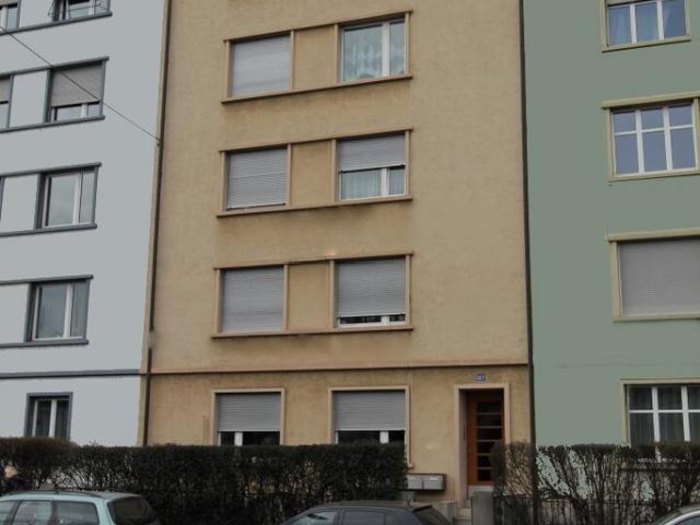 3 Zimmerwohnung in der Nähe Messplatz und Badischer Bahnhof