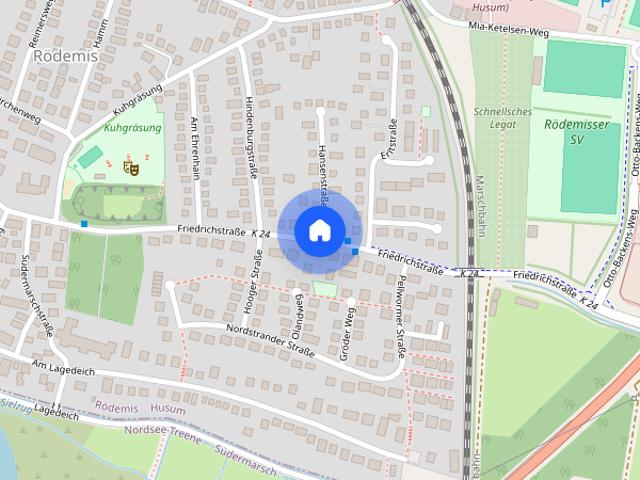 3 Zimmerwohnung in Husum im Neubau