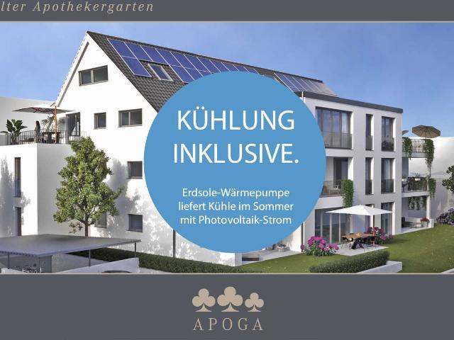 3 Zimmerwohnung mit Aufzug im 1. OG * Südloggia * Neubau * S Bahn
