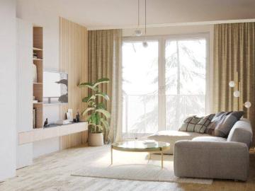 3 Zimmer Wohnung mit westseitiger Loggia – verschiedene Finanzierungsvarianten & Wohnzuschuss