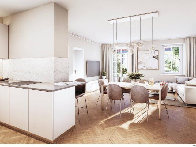3 Zimmerwohnung mit Lift und Balkon in generalsanierter Ceconi Villa | Elisabeth Vorstadt | Baubeginn erfolgt