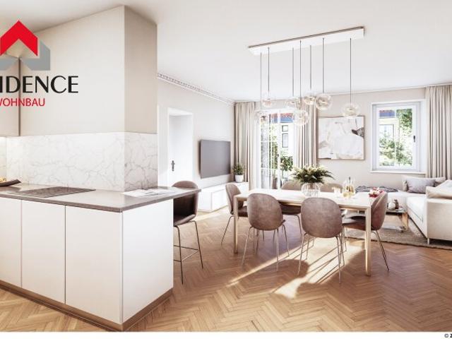 3 Zimmerwohnung mit Lift und Balkon in generalsanierter Ceconi Villa | Elisabeth Vorstadt | Baubeginn erfolgt