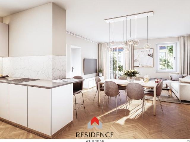 3 Zimmerwohnung mit Lift und Balkon in generalsanierter Ceconi Villa | Elisabeth Vorstadt | Baubeginn erfolgt