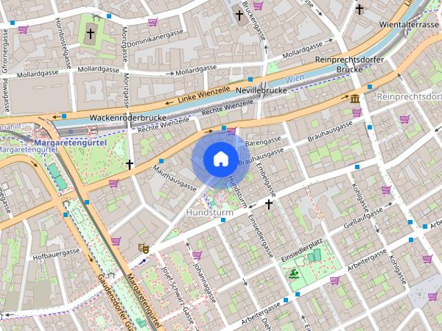 3 ZIMMERWOHNUNG MIT SEPARATE KÜCHE NÄHE PILGRAMGASSE! Schönbrunner Straße 94/19+20