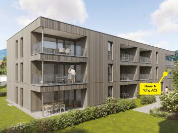 3 Zimmerwohnung mit Terrasse | A03