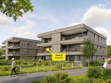 3 Zimmerwohnung mit Terrasse | B05
