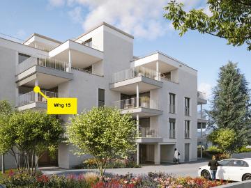 3 Zimmerwohnung mit Terrasse | Top 15