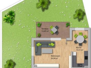 3 Zimmerwohnung zu kaufen! Garten Idylle in Kramsach