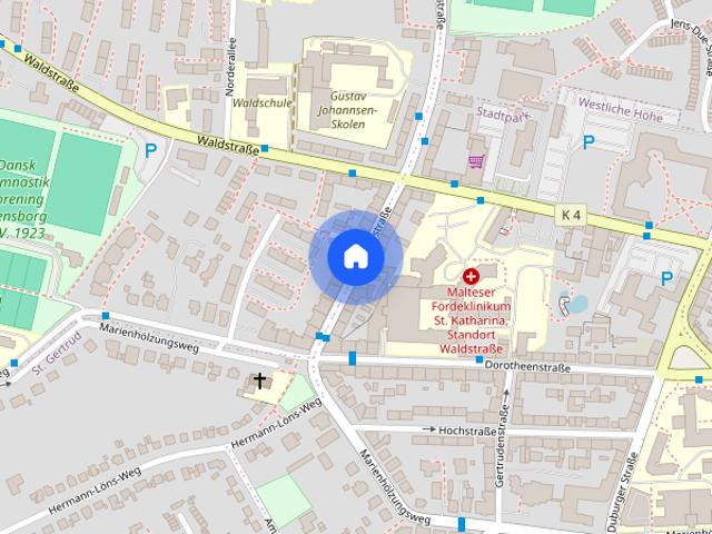 3,0 Zimmer Wohnung, Flurstraße 8, DG Mitte ! Bitte bewerben Sie sich Online !
