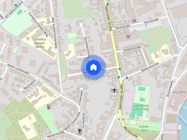 3,0 Zimmer Wohnung, Terrassenstraße 9, 1.OG rechts! Bitte bewerben Sie sich online !