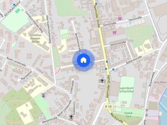3,0 Zimmer Wohnung, Terrassenstraße 9, 1.OG rechts! Bitte bewerben Sie sich online !
