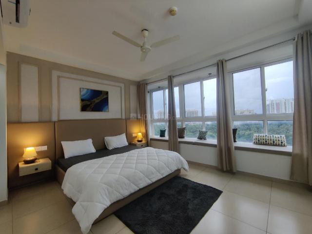 3.5 BHK Apartment in Thanisandra for rent Bengaluru. The reference number is 20218561