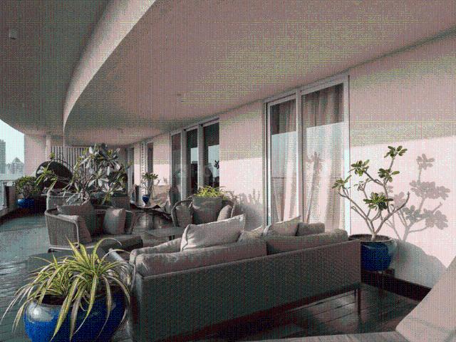 3.5 BHK Apartment in Worli for rent Mumbai. The reference number is 19604518