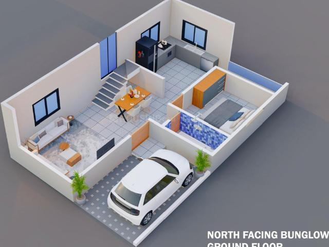 3.5 BHK Independent House in Lohegaon for resale Pune. The reference number is 20359193