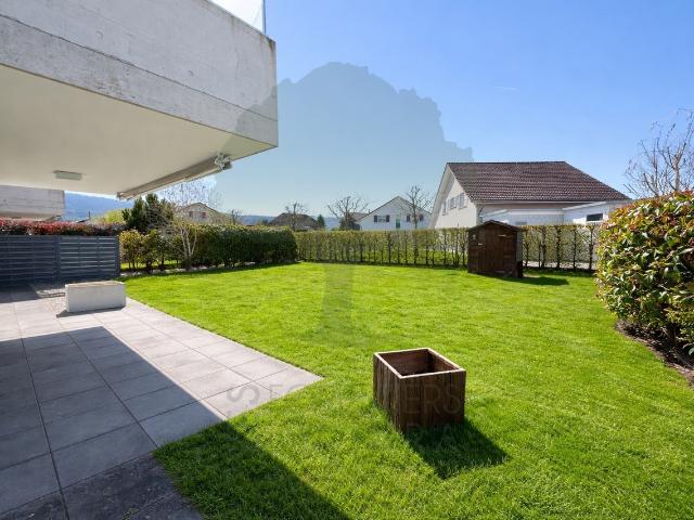 3,5 Zimmer Wohnung mit privatem Garten von 234m2 in Courgenay