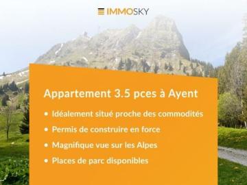 3.5 pièces neuf à vendre à Ayent