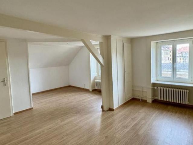 3.5 pièces sous les combles Charme unique au coeur du centre ville