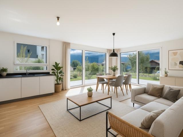 WUNDERSCHÖNE 3,5 ZIMMER WOHNUNG MIT TERRASSE