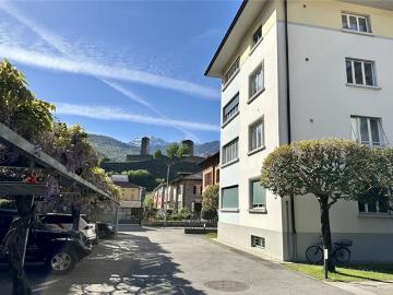Piazza Rinaldo Simen, Bellenz, Kreis Bellinzona, Bezirk Bellinzona, Tessin