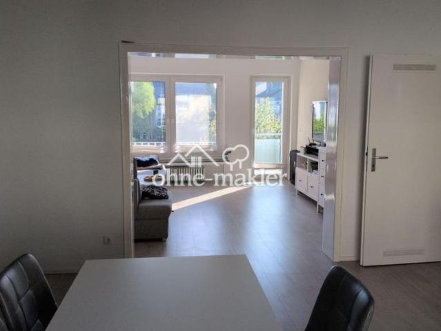 3,5 Raum Whg. City, 2 Balkone, modernisiert, Bad: Wanne + Dusche + Fenster