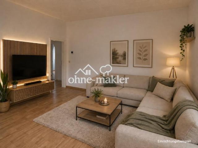3,5 Raumwohnung 112 qm, saniert mit Gartennutzung im Erdgeschoss