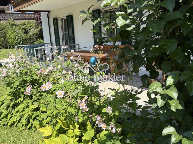 3,5 Zi. Gartenwohnung am Tegernsee
