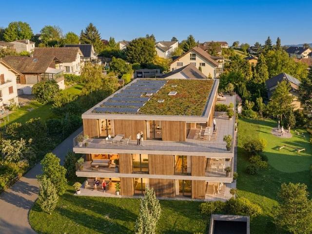 3.5 Zi. Gartenwohnung mit grosser Terrasse in Orpund