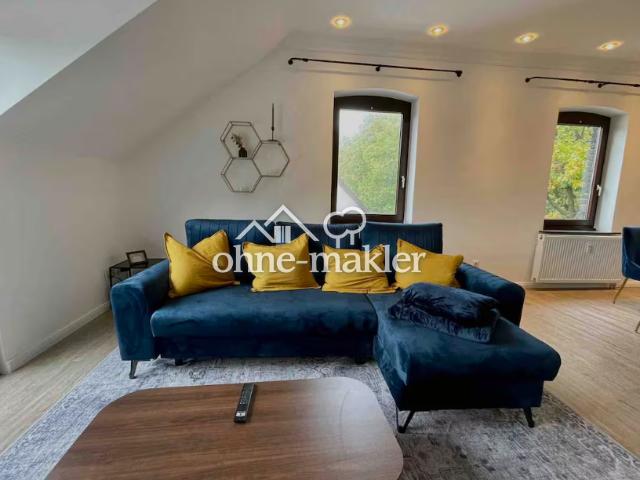 3,5 Zi. Maisonette, 95 m², 2 Bäder, möbliert & sofort frei – Bochum Wiemelhausen, provisionsfrei