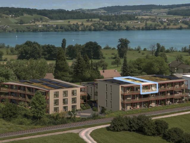 3.5 Zi Seesicht Neubau, NWF 102m2 «Rent your Style»!