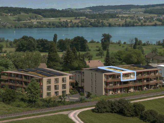 3.5 Zi Seesicht Neubau: «Rent your Style»!