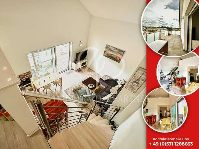 3,5 Zi. Penthouse, Traumhafte Terrasse. ! Fahrstuhl, KfW40, Nähe zur KITA & Tankumsee ! WE09