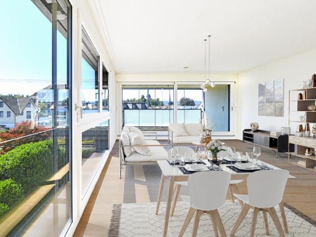 3.5 Zi. Wohnung mit Loggia an zentrumsnaher Lage