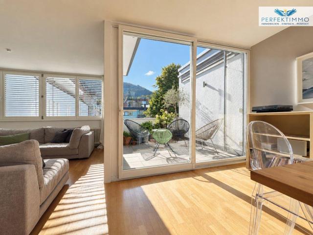 3,5 Zimmer Maisonette mit zwei Dachterrassen