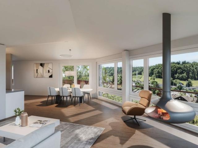 3.5 Zimmer Maisonette mit 142.5 m² Wohnfläche und zwei traumhaften Terrassen