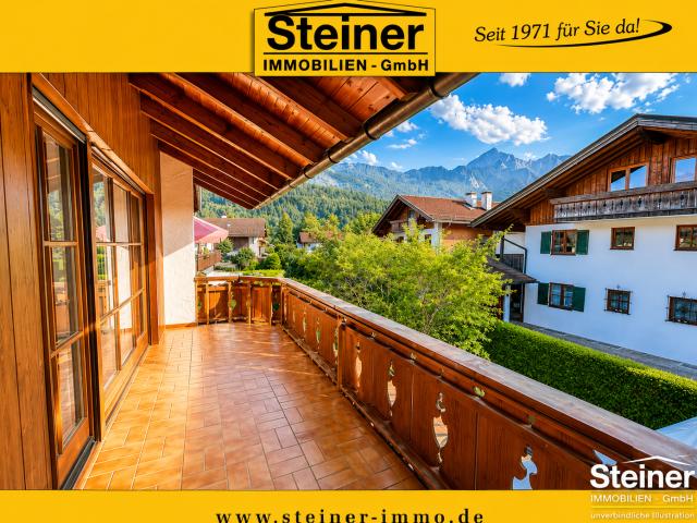 3,5 Zimmer Maisonette Wohnung ca. 105mÂ², eigener Eingang, 1. OG/DG, EBK, 2 Balkone, Keller, Garage