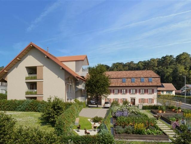 3,5 Zimmer Maisonette Wohnung im 2. Stock mit Loggia und Gemüsegarten