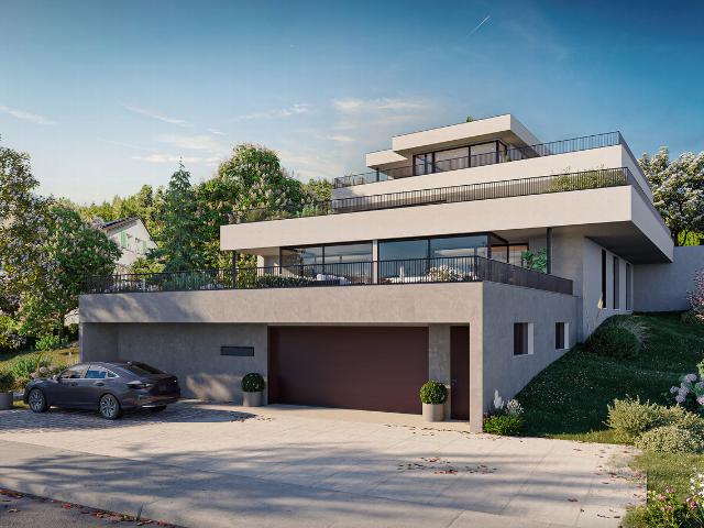 Attraktive 3.5 Zimmer Neubauwohnung an begehrter Hanglage