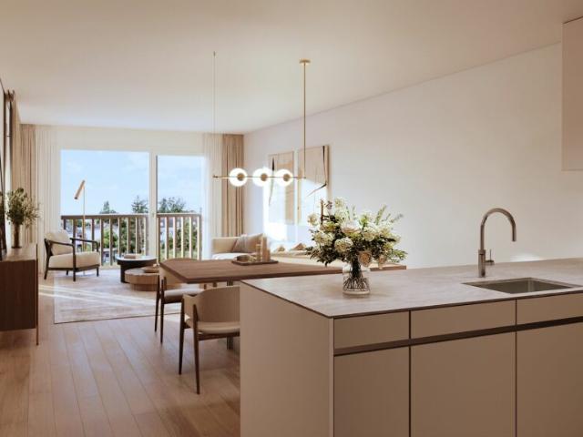 3.5 Zimmer Attikawohnung mit 105 qm Wohnfläche und 35 qm Terrasse