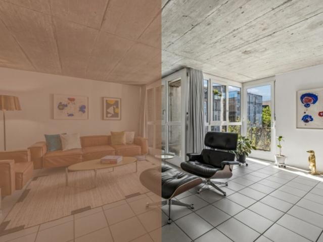 3.5 Zimmer Duplex Gartenwohnung mit Charakter