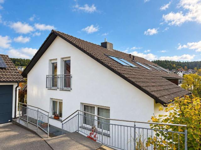 3,5 Zimmer DG Wohnung mit Balkon,EBK & Garage ab Feb.27 zu vermieten