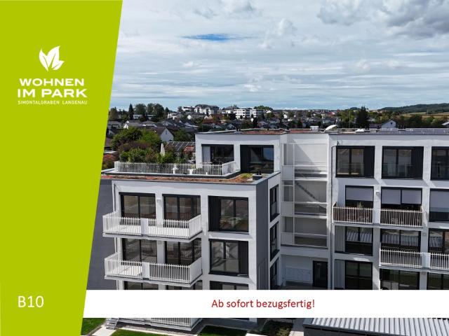 3,5 ZIMMER ETW IM 1. OG MIT BALKON WOHNEN IM PARK IN LANGENAU B10