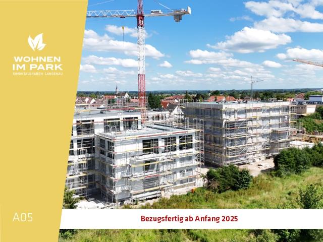 3,5 ZIMMER ETW MIT GARTENANTEIL WOHNEN IM PARK IN LANGENAU A05