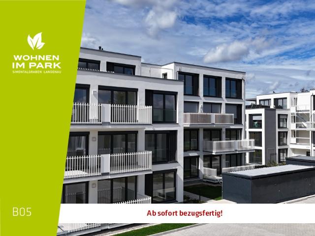 3,5 ZIMMER ETW MIT GARTENANTEIL WOHNEN IM PARK IN LANGENAU B05