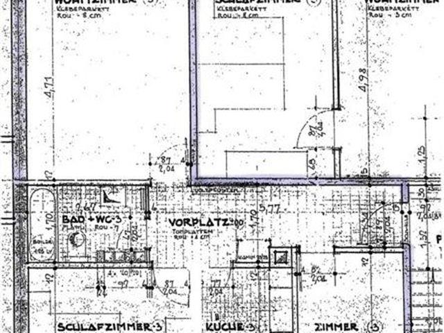 3.5 Zimmer, EG