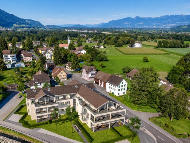 3.5 Zimmer Gartenwohnung in Salez