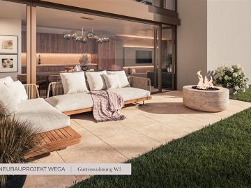 3.5‑Zimmer‑Gartenwohnung mit 43m² Garten & 2 Sitzplätzen – Neubau in Allschwil