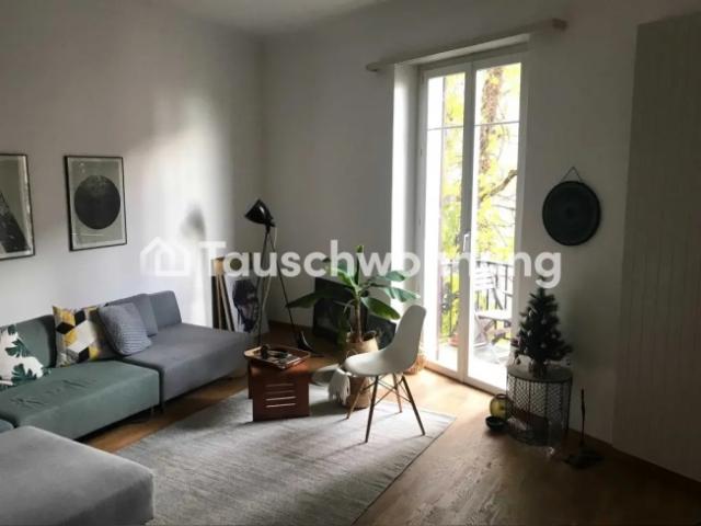 3,5 Zimmer Jugendstil Whg, 2 Balkone, Parkett