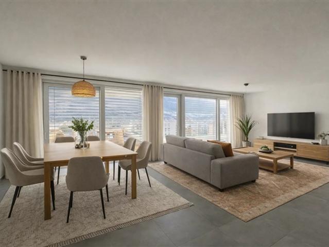 Dachwohnung mit 3,5 Zimmer Letzte Partie Sierre